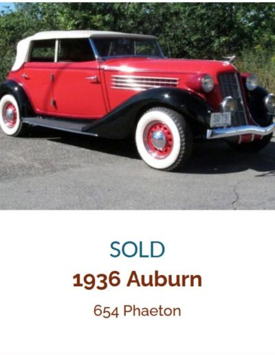Auburn 654 Phaeton 1936
