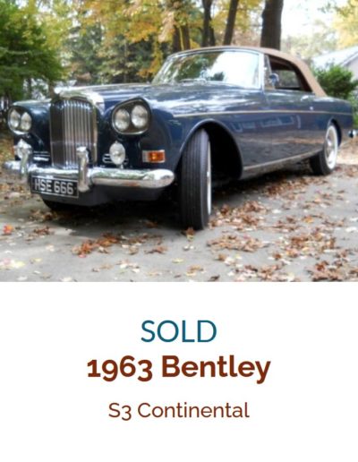 Bentley S3 Continental 1963