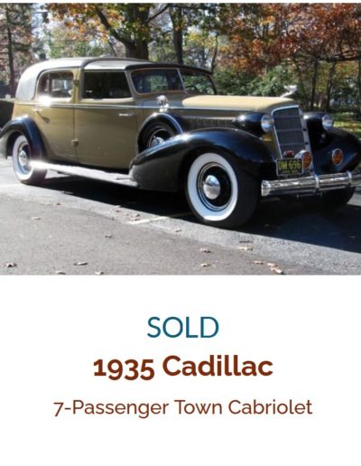 Cadillac 7-Passenger Town Cabriolet 1935
