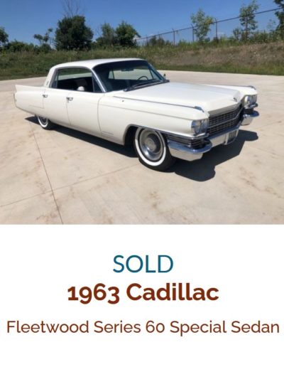 Cadillac Fleetwood Series 60 Special Sedan 1963