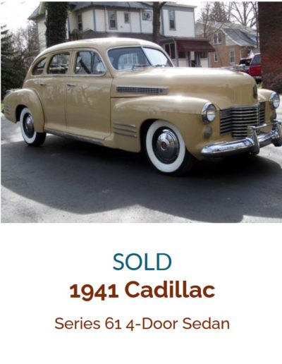 Cadillac Series 61 4-Door Sedan 1941