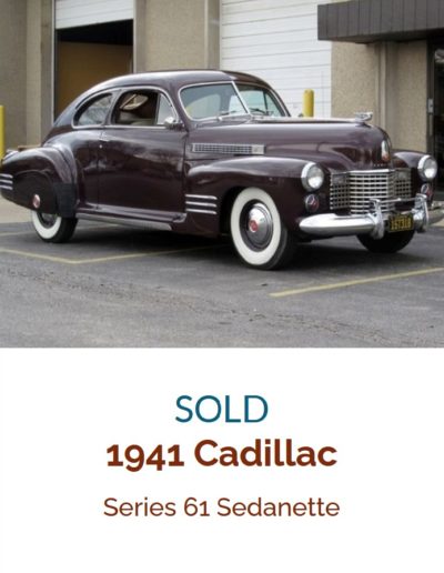 Cadillac Series 61 Sedanette 1941