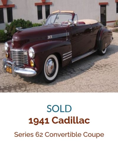 Cadillac Series 62 Convertible Coupe 1941