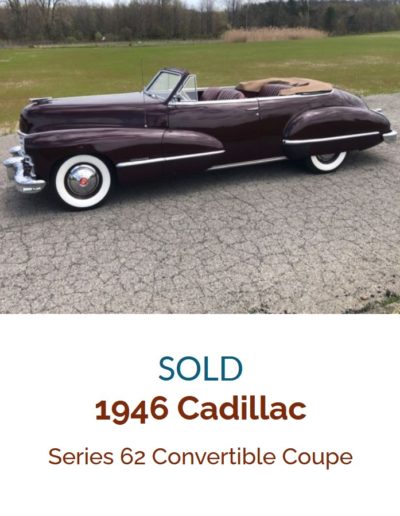 Cadillac Series 62 Convertible Coupe 1946