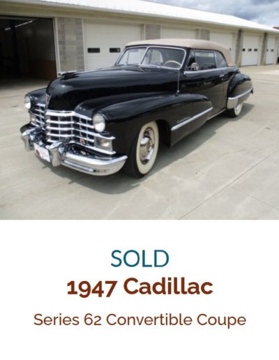 Cadillac Series 62 Convertible Coupe 1947