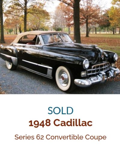 Cadillac Series 62 Convertible Coupe 1948