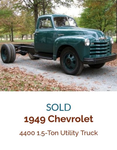 Chevrolet 4400 1.5-Ton Utility Truck 1949