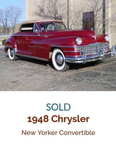 Chrysler New Yorker Convertible 1948