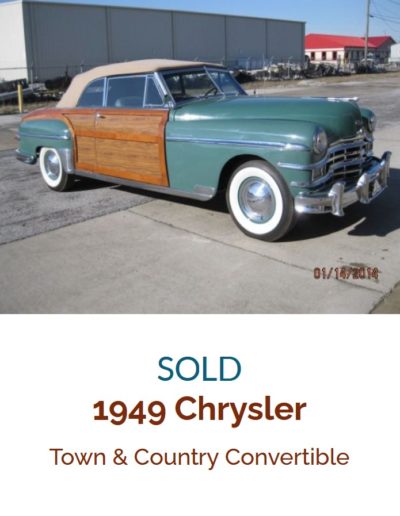 Chrysler Town _ Country Convertible 1949