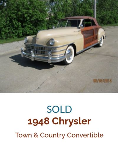Chrysler Town _ Country Convertible_c 1948