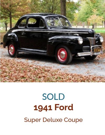 Ford Super Deluxe Coupe 1941