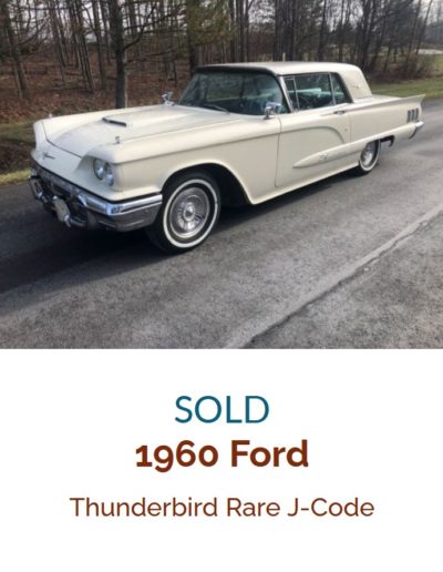 Ford Thunderbird Rare J-Code 1960