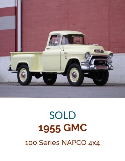 GMC 100 Series NAPCO 4x4 1955