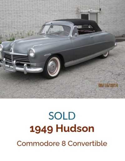 Hudson Commodore 8 Convertible 1949