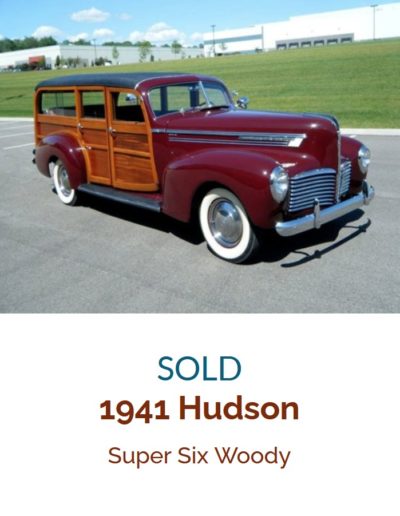 Hudson Super Six Woody 1941