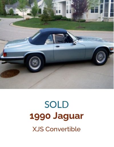 Jaguar XJS Convertible 1990