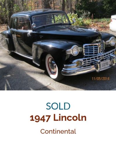 Lincoln Continental 1947