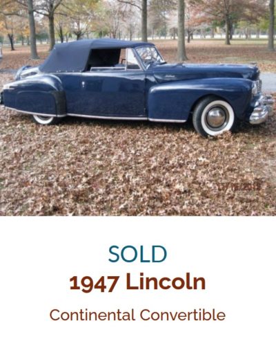Lincoln Continental Convertible_d 1947