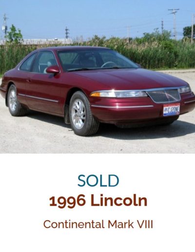 Lincoln Continental Mark VIII 1996