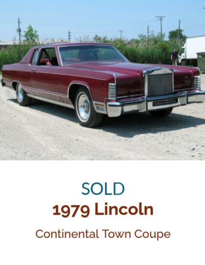 Lincoln Continental Town Coupe 1979