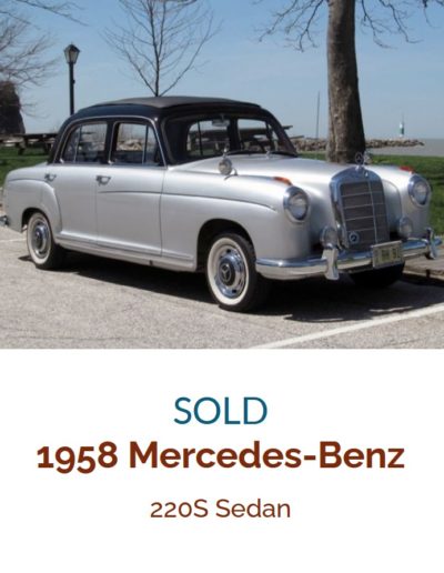 Mercedes-Benz 220S Sedan 1958