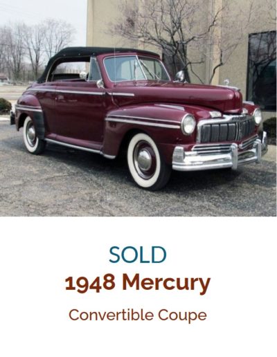 Mercury Convertible Coupe 1948