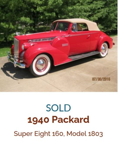 Packard Super Eight 160, Model 1803 1940