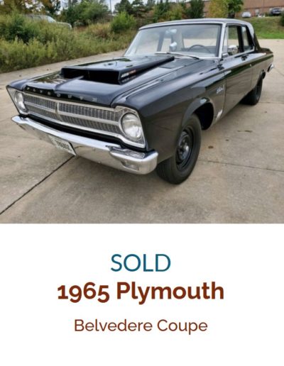 Plymouth Belvedere Coupe 1965