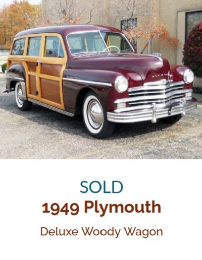 Plymouth Deluxe Woody Wagon 1949