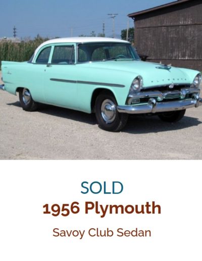 Plymouth Savoy Club Sedan 1956