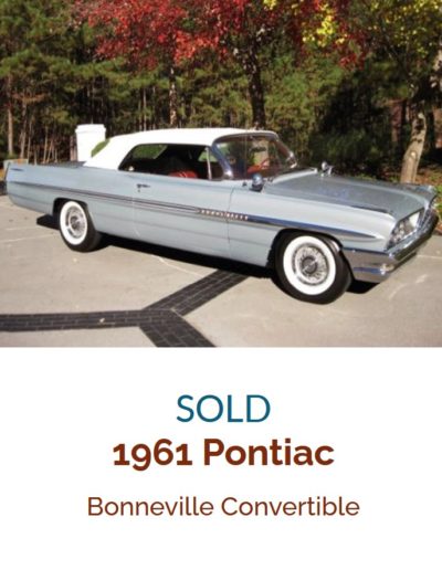 Pontiac Bonneville Convertible 1961