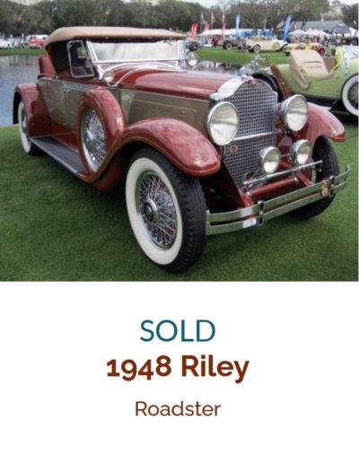 Riley Roadster 1948