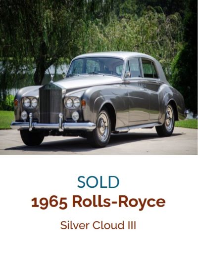 Rolls-Royce Silver Cloud III 1965