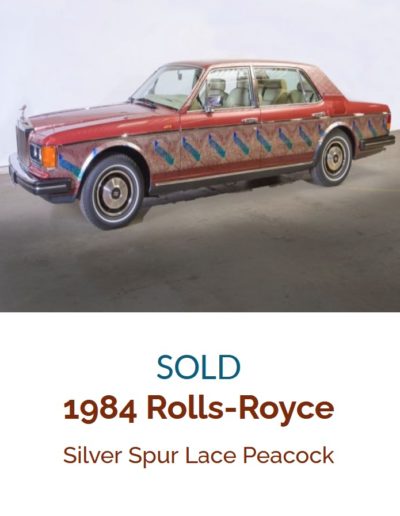 Rolls-Royce Silver Spur Lace Peacock 1984