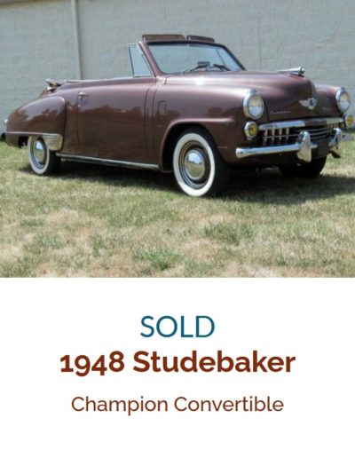 Studebaker Champion Convertible 1948