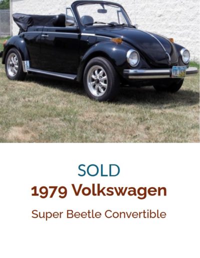 Volkswagen Super Beetle Convertible 1979