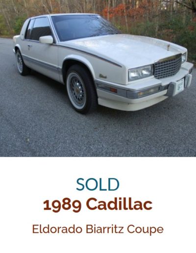 1989 Cadillac Eldorado Biarritz Coupe