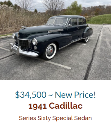 1941 Cadillac Series Sixty listing2