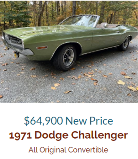 1971 Dodge Challenger listing4
